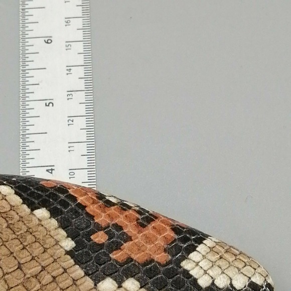 Madewell Shoes Womens Remi Snake Embossed Leather Mule Spiced Cider 6.5 NEW - Picture 4 of 10